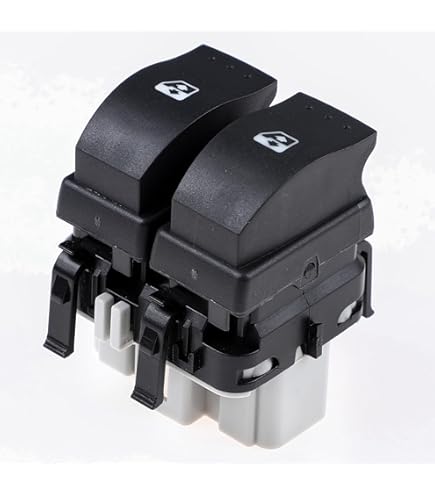 Ricambio Auto Renault Alzacristalli Elettrico Sinistro Per Renault Trafic II, Laguna II, Megane II - Interruttore 8200315034 Alzacristallo Elettrico