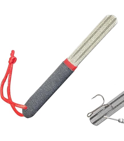 Hook Sharpening Stone Super Hard Diamond Sharpening Stone Hook Sharpening File Hook Sharpening Device Camping Outdoor Mini Sharpener Fish Sharpening Tool P 50514762