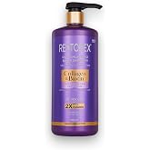 Restorex Collagen & Biotin Dolgunlaştırıcı Şampuan 900 ml &ndash; Hacimsiz Sa&ccedil;lar İ&ccedil;in S&uuml;lfatsız, Kolajen ve Biotin İ&ccedil;erikli Yoğun 