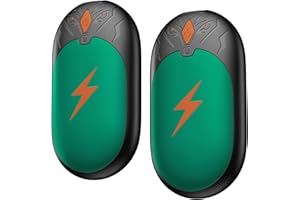 TIEMA Hand Warmers Rechargeable 2 Pack, Electric Handwarmers Portable Pocket Heater, Reusable Hand Warmer 2 in 1, 3 Levels Heat, Up to 24 hrs, Double-Sided Heating USB Warmers for Winter Gift
