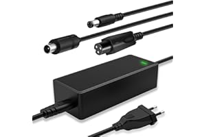 Mezelon Chargeur Trottinette Electrique, Universel 42V 2A Chargeur pour Hoverboard, Scooter Electrique, Vélo Electrique Chargeur de Batterie au Lithium 36V, Faible chaleur/2A Charge Rapide