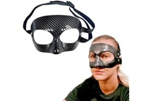 Protège-Nez pour protéger Le Nez fracturé - Protège-Visage réglable, Protection Contre Les blessures causées par Les impacts au Nez et au Visage Lors des Sports, du Football, du Basket-Ball