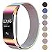 Produktbild Fanceeast magnetisches Band für Fitbit Charge 2, aus Edelstahl, Ersatzarmband, Accessoire für Fitbit Charge 2, Armband für Fitness-Tracker, bunt
