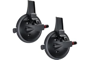 JUYLTOOL Markisenhalter Wohnmobil,2 Stück Saugnapf Halterung für Markisenfuß,Markisenfusshalter für Thule,Fiamma,DOMETIC,Markisenfuss für Camper,Wohnwagen,Wohnmobil Zubehör