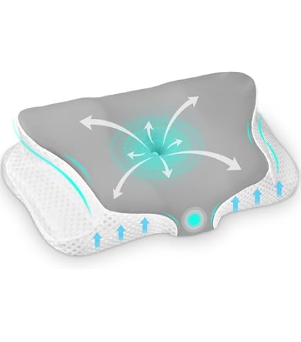 Gaethra Orthopedisch nekkussen van traagschuim, ergonomisch Gaethra Orthopedisch nekkussen van traagschuim, ergonomisch