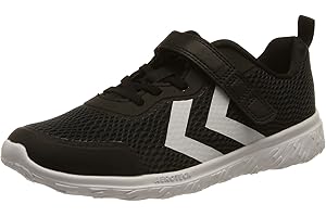 hummel Unisex Kinder Actus Recycled Jr Sneaker, Black 215 993 2001, 34 EU Schmal