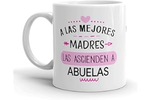 Kembilove Taza regalo día de la madre – Tazas Desayuno para Abuela con Mensaje de amor – Regalos originales para madres y abuelas – Regalo para abuelas – Tazas originales