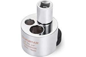 Extracteur de boulons de goujon 1/4 "à 3/4" Outil de véhicule de mécanicien extracteur d'écrou pour voiture camion, 6-19mm