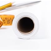 Papel para calcar patrones de costura, bobina de papel celulosa blanco de 92 cm, ideal para patrones, manualidades, pintar, e