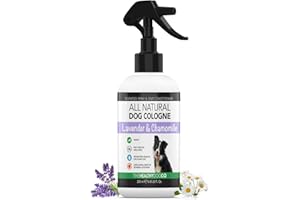 The Healthy Dog Co - Dog Perfume Spray - Lavendar & Chamomile Dog Spray for Smelly Dogs - Lovely Smelling Dog Deodorant for Smelly Dogs - Dog Cologne suitable as Puppy Spray - 250ml