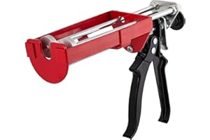 dubaust Pistolet à cartouche professionnel 2K 2K 2K - Double cartouche - Mousse de verre DM21 - Métal - Pour cartouches doubles 200/210 ml