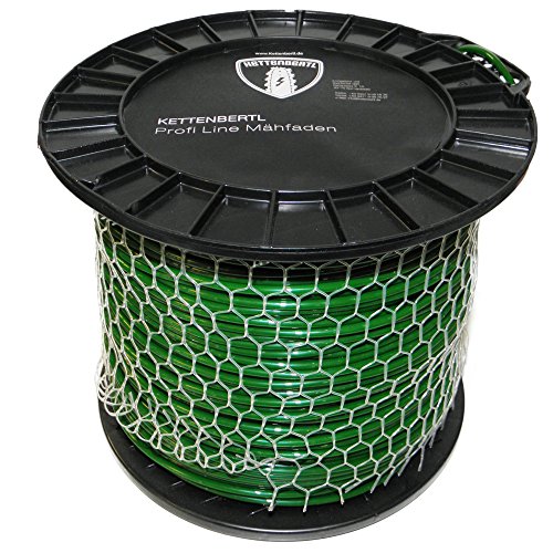 Mähfaden Trimmerfaden Ersatzfaden Kettenbertl Profi Line Max Resistance 2,4 mm Länge: 349 m Spule