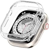 متوافق مع Coverzone Apple Watch Ultra 49mm، إطار كمبيوتر متوافق مع حافظة حماية كاملة، متوافق مع Apple Watch Ultra u مقاس 49 مم
