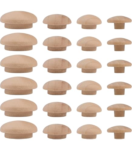 Tappi Di Legno Per Riparazioni Fai Da Te - 40 Pezzi Da 20mm, Ideali Per Mobili E Gazebo - Foto 7