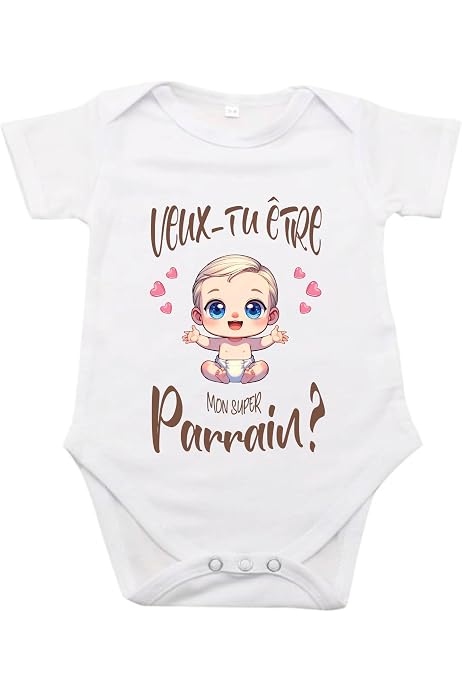 Baby Geek Body Bébé Petit Prince Vegeta Dragon Ball Super - Manches Courtes Licence Officielle