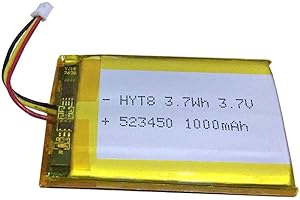 AOLIKES Batería 523450 de 3,7 V, 1000 mAh para auriculares Corsair, repuesto para auriculares inalámbricos Corsair Void Pro RGB, auriculares con sonido envolvente Dolby 7.1 y más