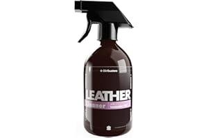 Dirtbusters Leather Cleaner Restorer & Deodoriser 3-in-1 Spray, Clean Revive & Remove Odour, With Lavender Oil (500ml)