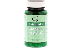11 A NUTRITHEKE GMBH MANGAN 5 mg Citrat Kapseln 120 St