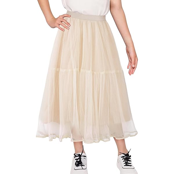 2025 - Jupe En Tulle Avec Paillettes - Motif étoile - Pour