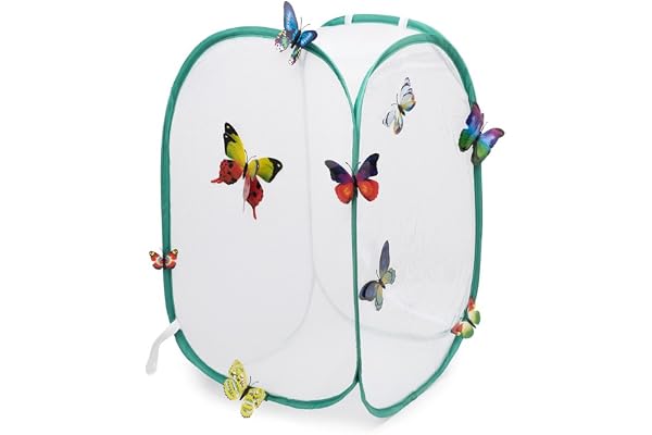Hyindoor Insectes et Papillon Cage Mesh Habitat Terrarium Jeux d'Exploration