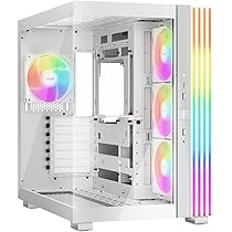 be quiet! Light Base 600 LX White PC Case, Stunning Panoramic View