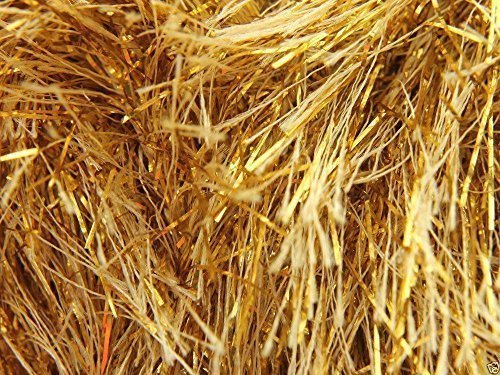 Preisvergleich Produktbild King Cole Strickwolle / Strickgarn, Lametta Chunky, 50 g, 1710, Goldbarren