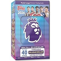 Topps Premier League 2026 Sammelkarten - Limited Edition Mit Raritäten