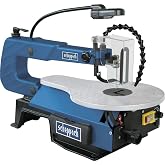 SCHEPPACH 120W Variable Speed Scrolling Saw SD1600V | Ayarlanabilir strok sayısı 500 &ndash; 1700 dev/dak. | Kesme derinliği 406 mm