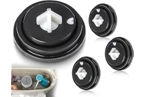 Lhbwhiz Zestaw 3 podkładek membranowych do zaworów cysternowych, membrana wlotowa do zaworów spustowych, podkładki do zaworów wlotowych bocznych, uszczelka membranowa wlotowa toalety