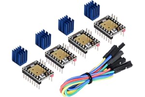 PALLIPARTNERS Kingprint Tmc2208 V3.0stepper-ammortizzatore Per A4988 Drv8825 Per Stampanti 3d (tmc2208-v3.0-uart)