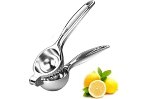 Orret Home 304 Paslanmaz Çelik El Tipi Narenciye Sıkacağı – Manuel Limon, Mandalina ve Portakal Sıkacağı, Dayanıklı Meyve Presi, Profesyonel Kullanım İçin El Sıkacağı