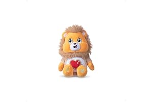 Basic Fun Care Bears x Wicked 22cm Plush – Tenderheart Bear as the Wicked Lion – Collectible Soft Toy from the Care Bears x Wicked Collaboration