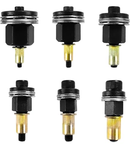 Kit Rivettatrice Manuale 110 Pezzi Per Inserti Filettati - M3, M4, M5, M6, M8 - Con Rivetti In Alluminio E Punte, Custodia Inclusa