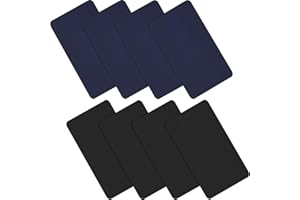 WILLBOND 8 toppe di riparazione in nylon, autoadesive, impermeabili, per abbigliamento, piumini, tende, borse