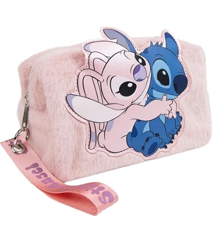 CERDÁ LIFE'S LITTLE MOMENTS Borsa Per Bambini Stitch - Misure 13x14x3 Cm, Design Morbido In Peluche Per Scuola E Viaggi - 2