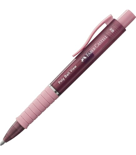 Penna A Sfera Faber-Castell Poly Ball Edition – Colore Sweet Lilac (Viola), Punto Scrittura XB, Ergonomica Soft Touch
