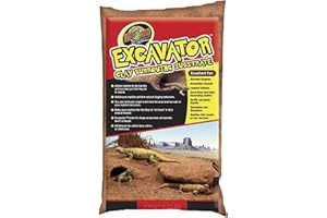 Zoo Med Excavadora de Arena, Arena de Arcilla para Reptiles, Óptimo para Excavar Reptiles, Moldeable, 4.5 L
