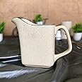 Ceramic Dining Matte White 500ml Milk or Water Jug/Pitcher - Kitchen Storage and Serving for Juice and Water