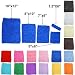 TtS 1.5"x6" 6"x6" 7"x9" 8"x10" 10"x12" Crochet Tube Top Infant Dress elastic Waistband Headband Tutu Supplies For Baby Girls 16 Colours (7"x9" Royal Blue)
