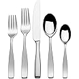 Mikasa 5081298 Satin Loft 65-Piece 18/10 Stainless Steel Flatware Serving Utensil Set