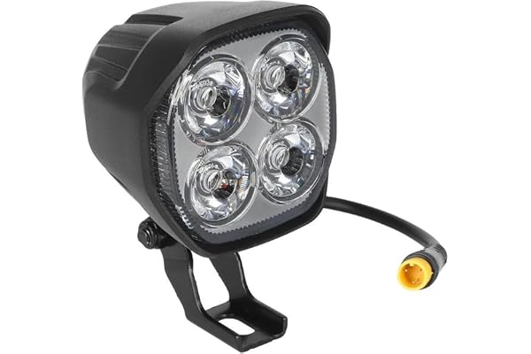 Enefla Ultraljus LED framstrålkastare lämplig för irin G2 Pro EU24 Kickscooter version – vattentät och stötsäker säkerhet för