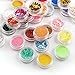 48 Pcs HOLOGRAPHIC IRIDESCENT GLITTER EXTRA FINE POWDER NAIL BODY FACE ART CRAFT
