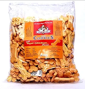 Nootie Real Chicken and Carrot Flavor Cookie, 1Kg Pack