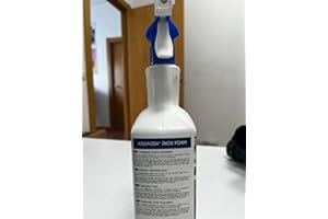 Sucitesa Inox Foam limpiador especial para acero inoxidable. Elimina la suciedad y huellas. Protege y restaura el brillo. 1 litro en botella con aerosol