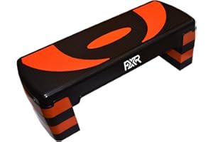 FXR Sports 4 Level Adjustable Aerobic Step Stepper