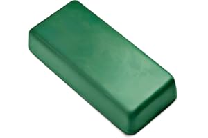 BeaverCraft, Compuesto de Pulido Verde Fino P02 Compuesto para Afilar 57g Compuestos para Pulir con Asentador de Cuero