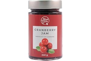 ‎MAPLEFARM MapleFarm - Kanadische Preiselbeermarmelade 240g - Cranberry jam - Cranberry