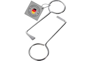 FOTO-KONTOR 2 Dietriche für Buntbart Zimmertüren Sperrhaken Schlüssel Buntbartschloss Set zweiteilig Dietrich Türschloss Öffner Türöffnungswerkzeug Bunt Bart