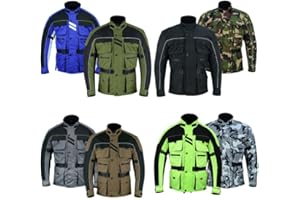 Warrior Gears® Veste de moto en maille aérée pour homme