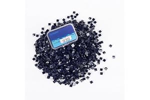 YEYKZART #939 Diamantmalerei-Ersatzperlen, quadratische Diamanten für Diamantkunst, fehlende Bohrer, 3500 Stück